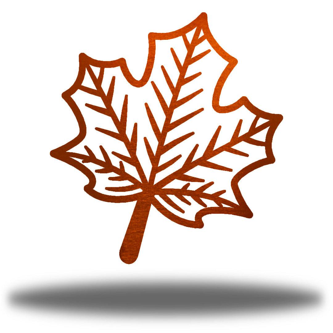 Riverside Designs-Fall Maple Leaf-Metal Wall Art Décor