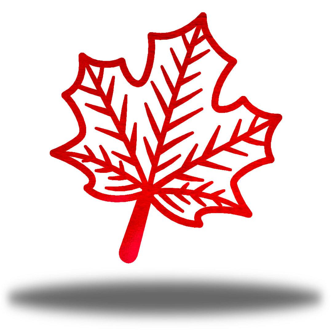 Riverside Designs-Fall Maple Leaf-Metal Wall Art Décor