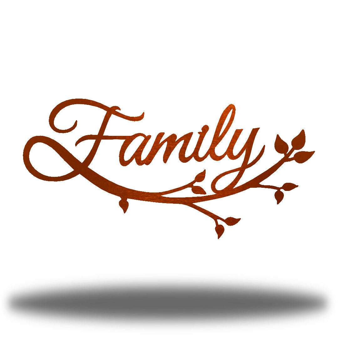 Riverside Designs-Family Tree Branch-Metal Wall Art Décor