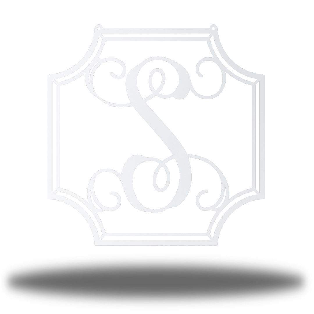 Riverside Designs-Fancy Vine Monogram-Metal Wall Art Décor