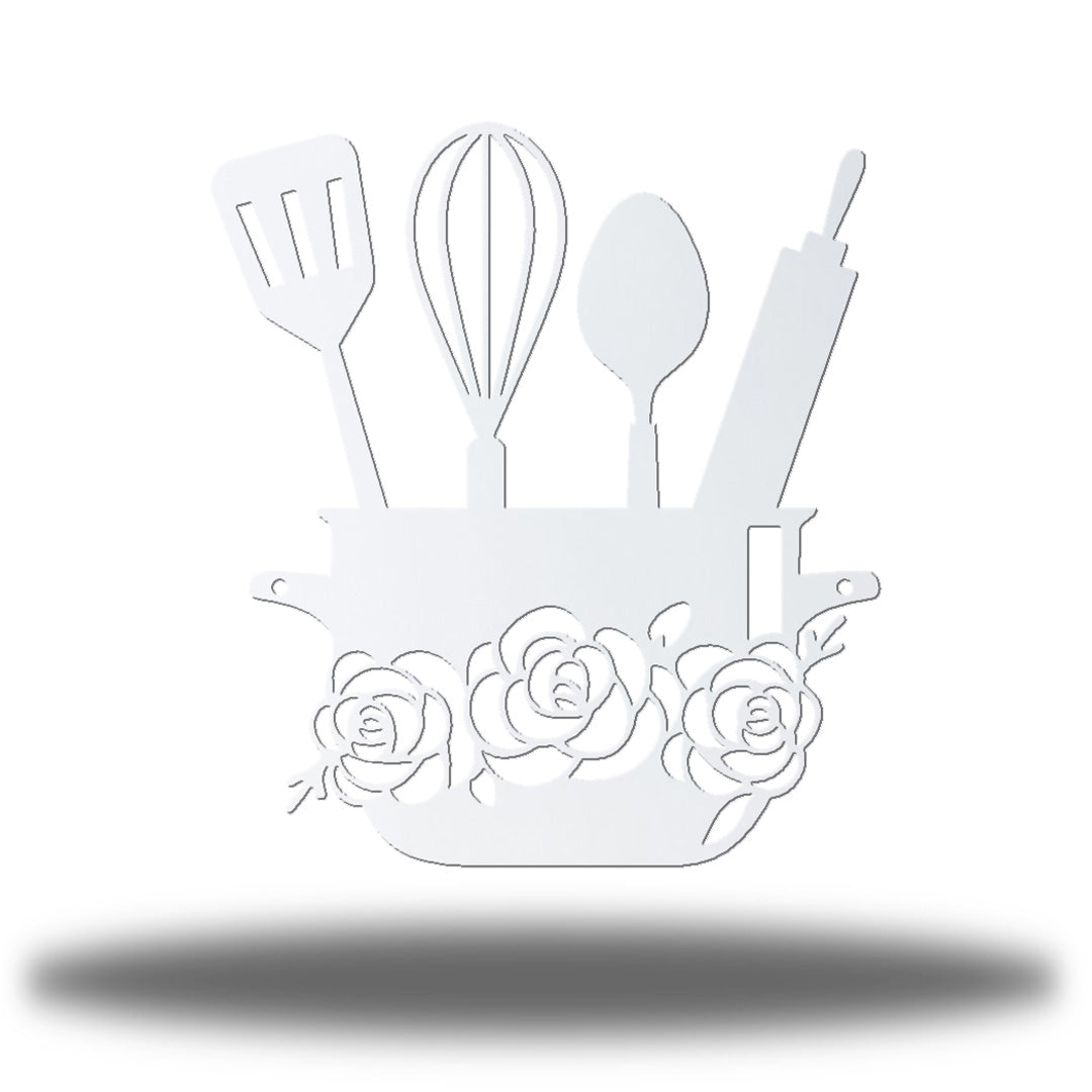 Floral Kitchen Sign