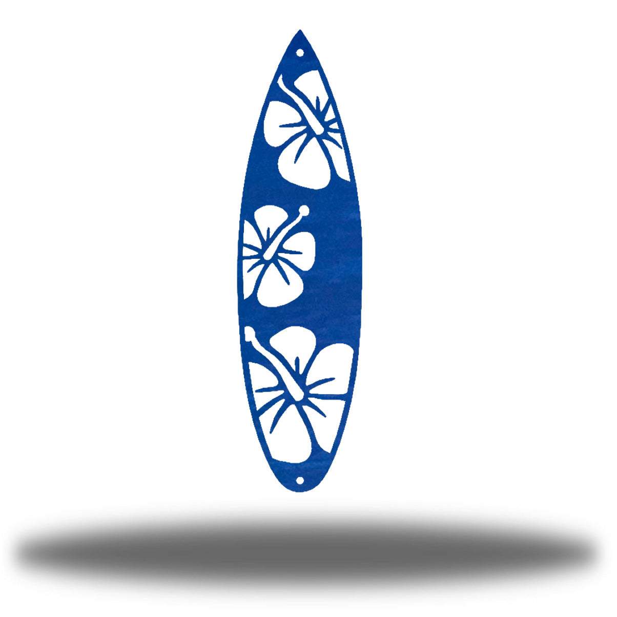 Riverside Designs-Flower Surfboard (CLEARANCE)-Metal Wall Art Décor