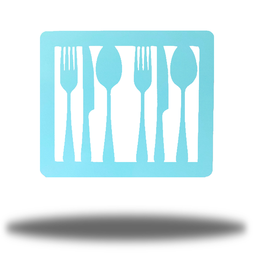 Riverside Designs-Cutlery Napkin Holder-Metal Wall Art Décor