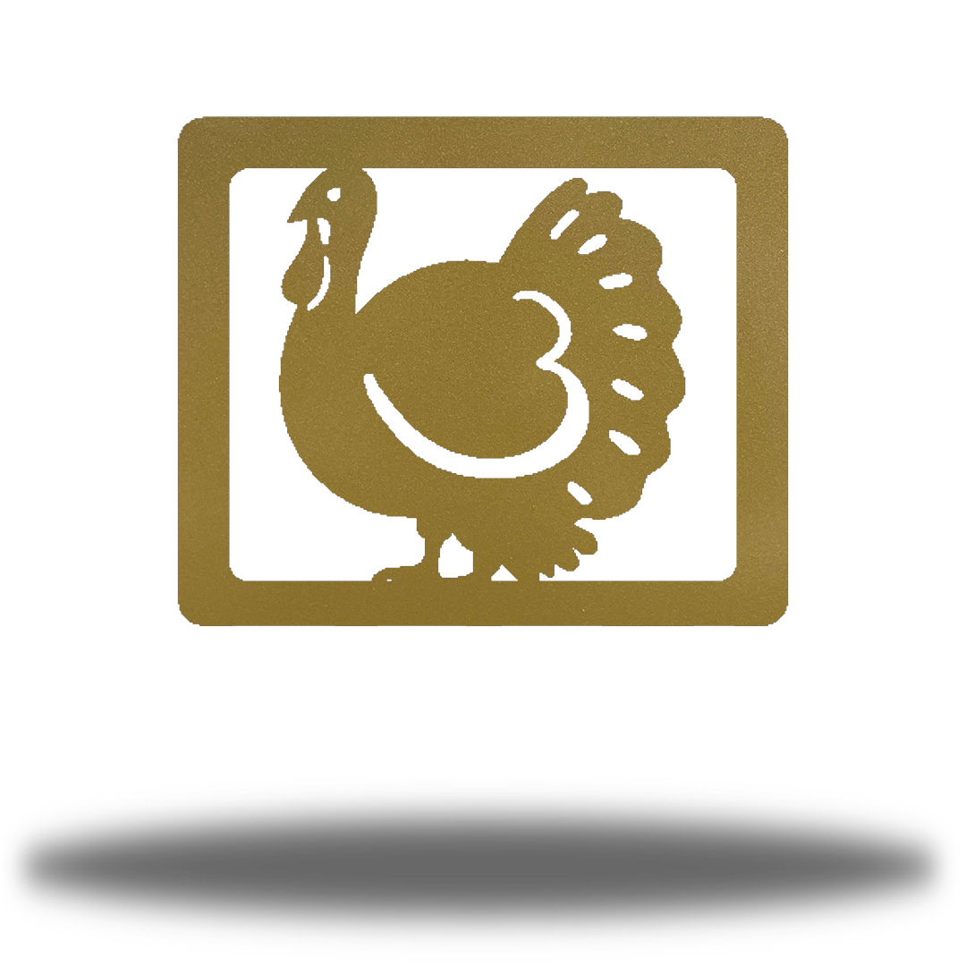 Riverside Designs-Framed Turkey Napkin Holder-Metal Wall Art Décor