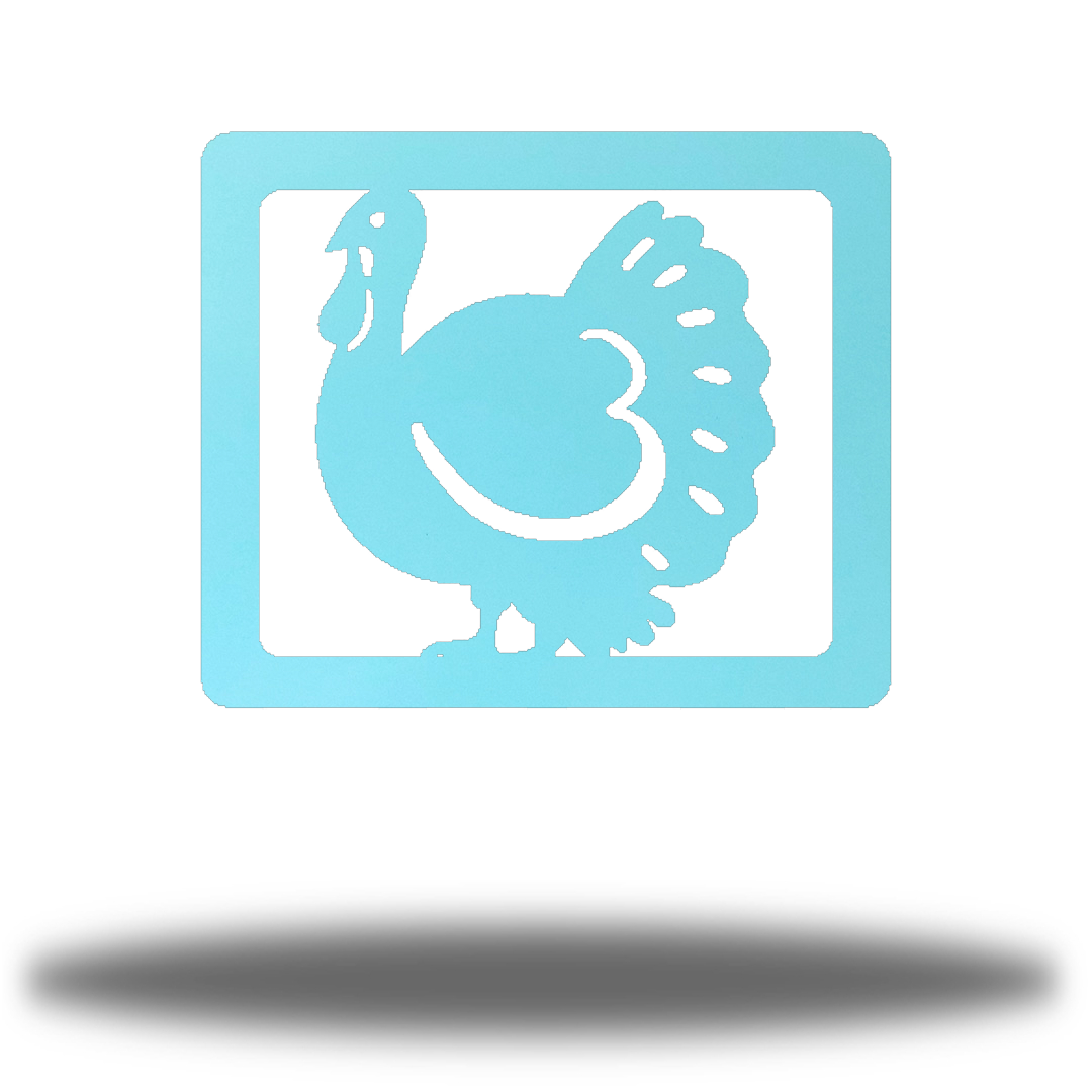 Riverside Designs-Framed Turkey Napkin Holder-Metal Wall Art Décor