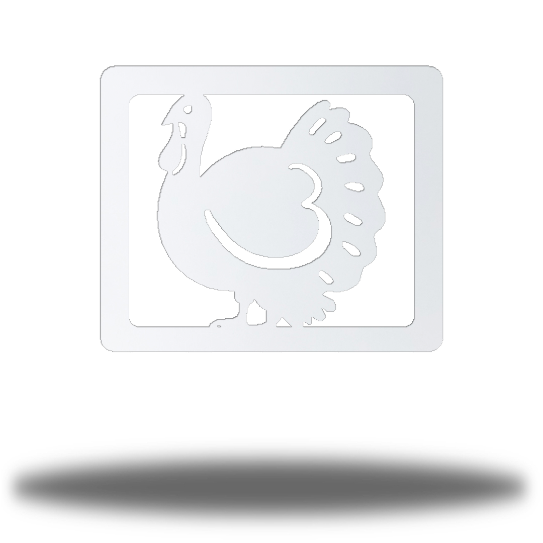 Riverside Designs-Framed Turkey Napkin Holder-Metal Wall Art Décor