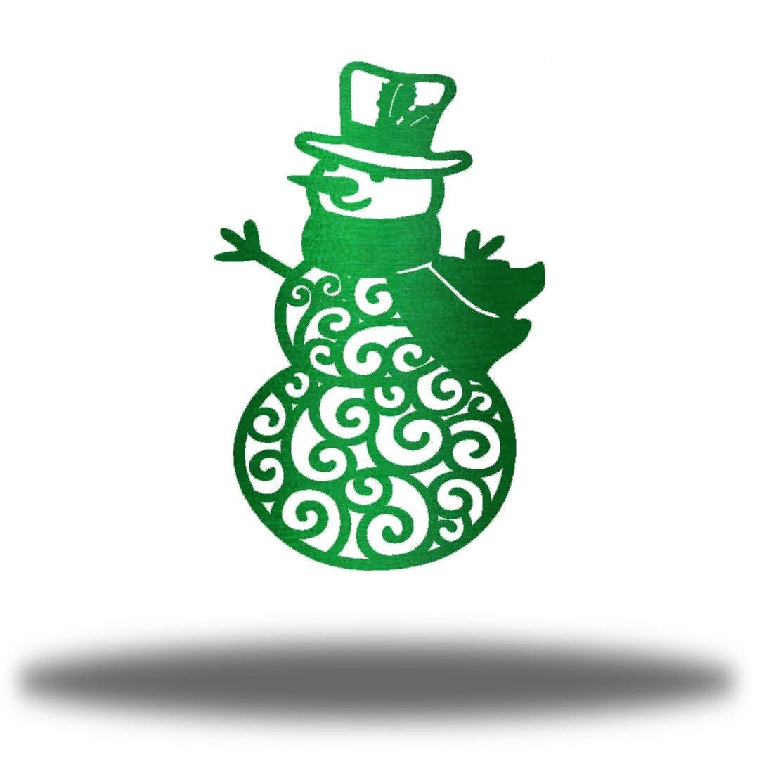 Riverside Designs-Snowman-Metal Wall Art Décor