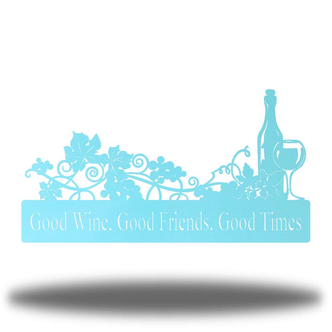 Riverside Designs-Good Wine-Metal Wall Art Décor