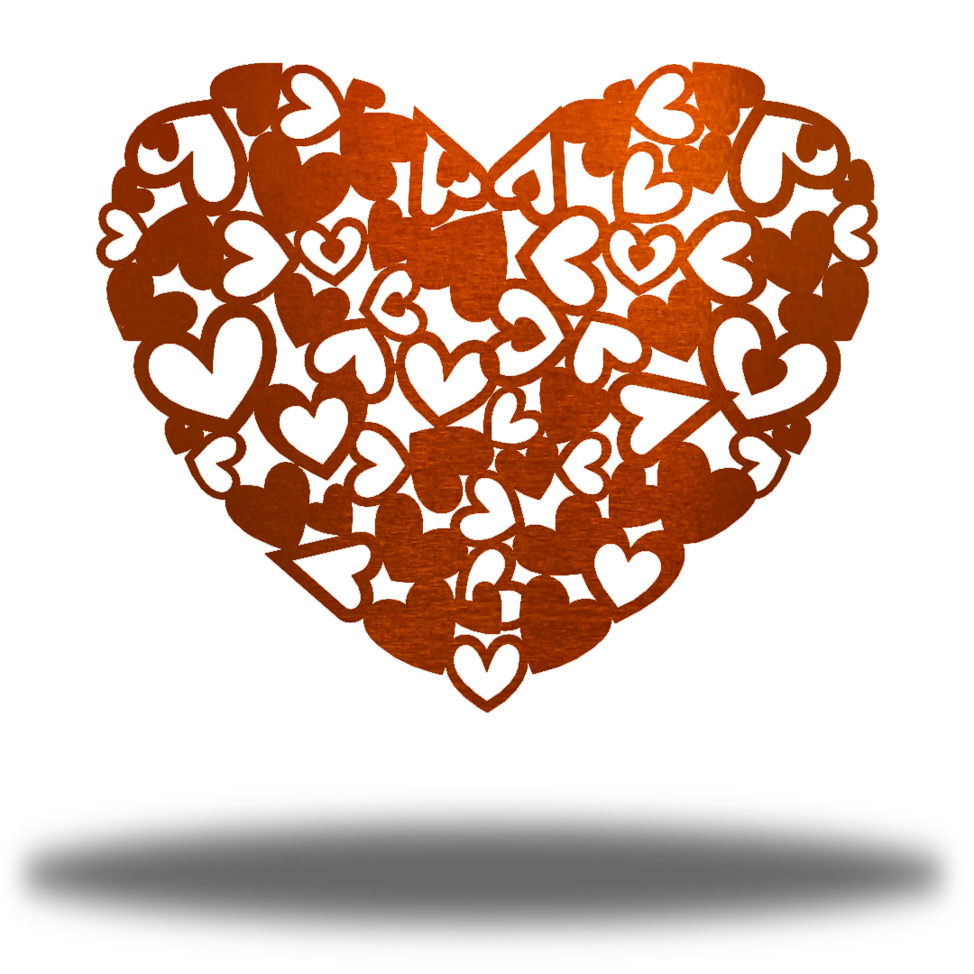 Riverside Designs-Heart of Hearts-Metal Wall Art Décor