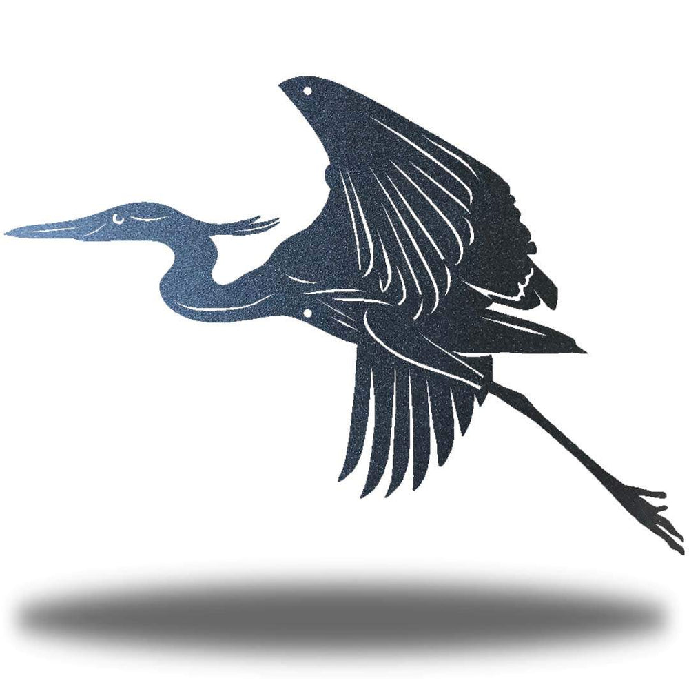 Riverside Designs-Heron (CLEARANCE)-Metal Wall Art Décor