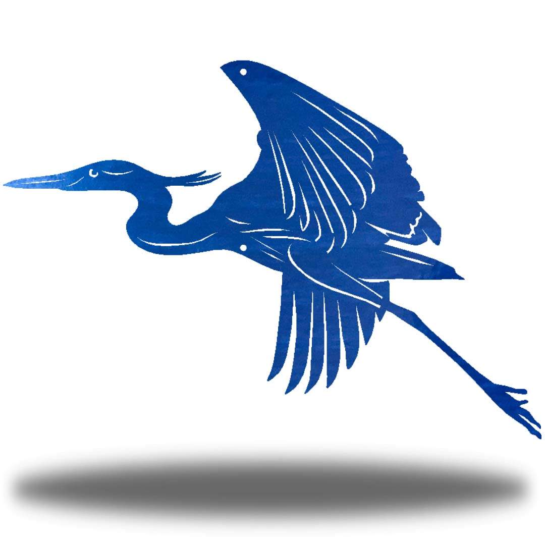 Riverside Designs-Heron-Metal Wall Art Décor