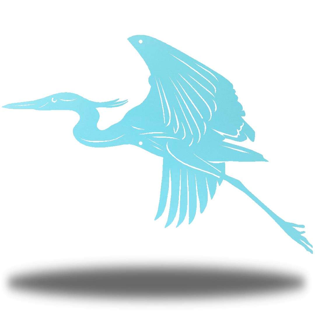 Riverside Designs-Heron-Metal Wall Art Décor