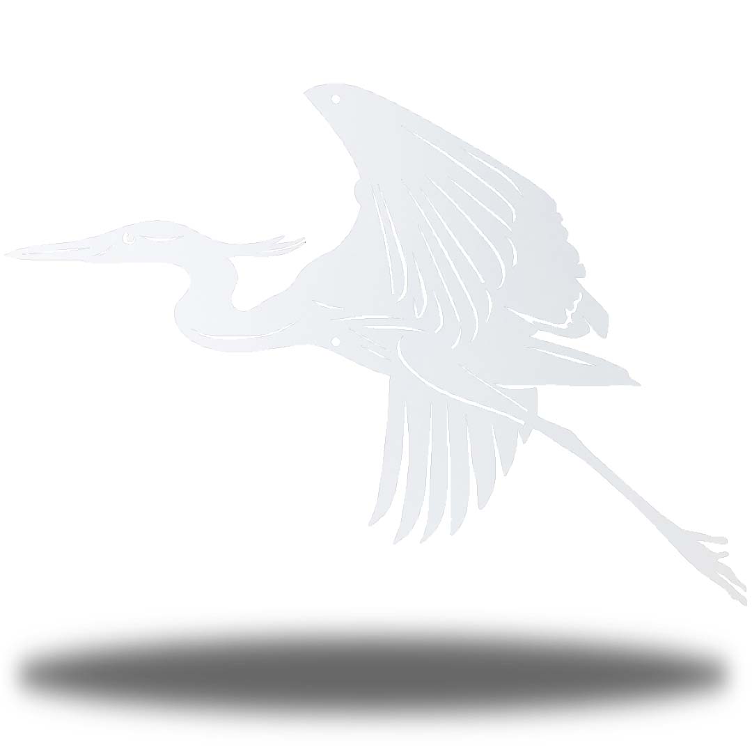 Riverside Designs-Heron (CLEARANCE)-Metal Wall Art Décor