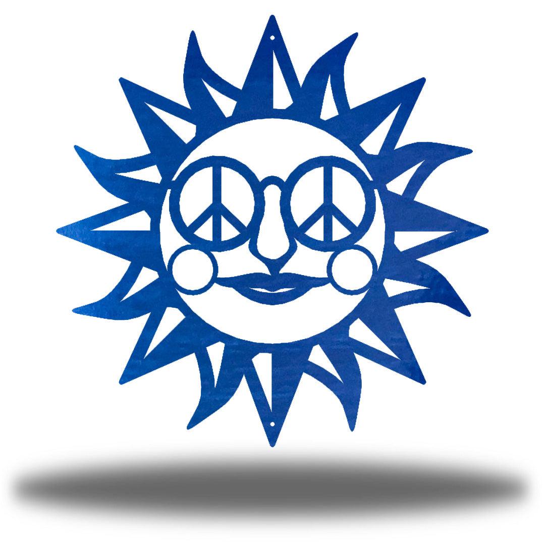 Riverside Designs-Hippie Sun-Metal Wall Art Décor