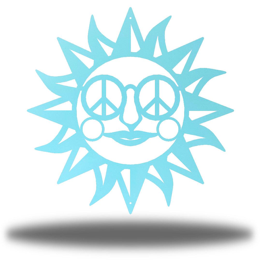 Riverside Designs-Hippie Sun-Metal Wall Art Décor