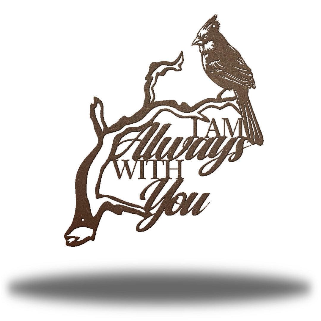 Riverside Designs-I Am Always With You-Metal Wall Art Décor