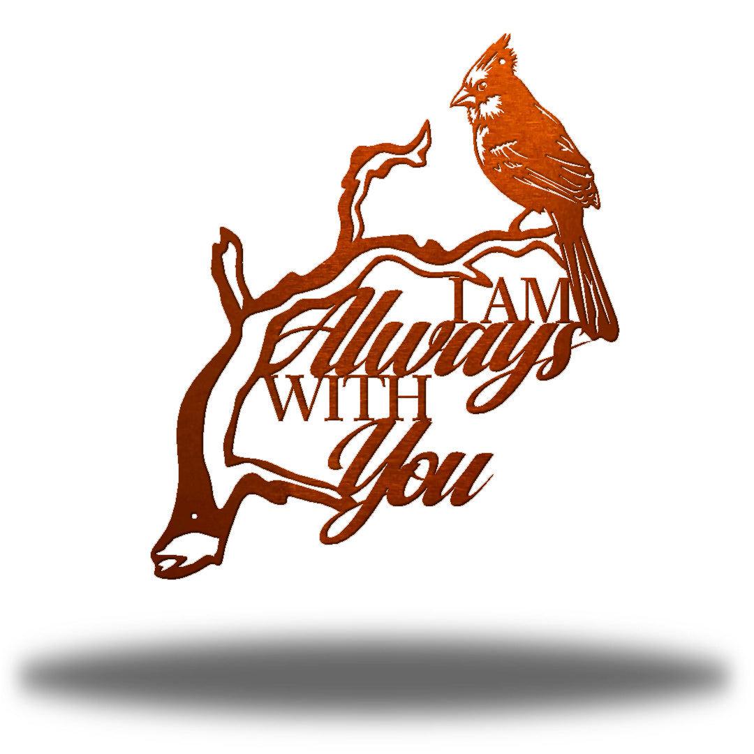 Riverside Designs-I Am Always With You-Metal Wall Art Décor