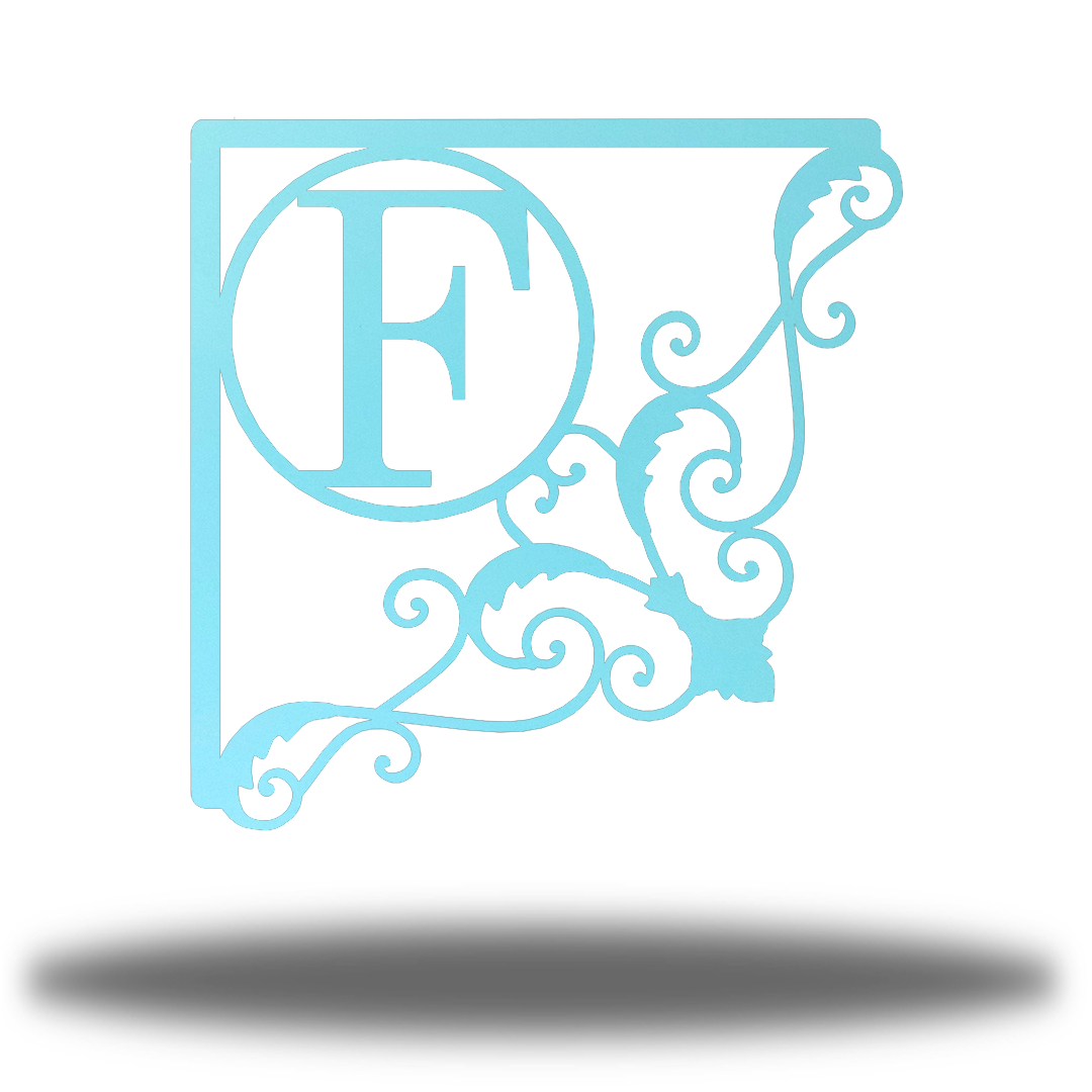 Riverside Designs-Initial Mailbox Sign-Metal Wall Art Décor