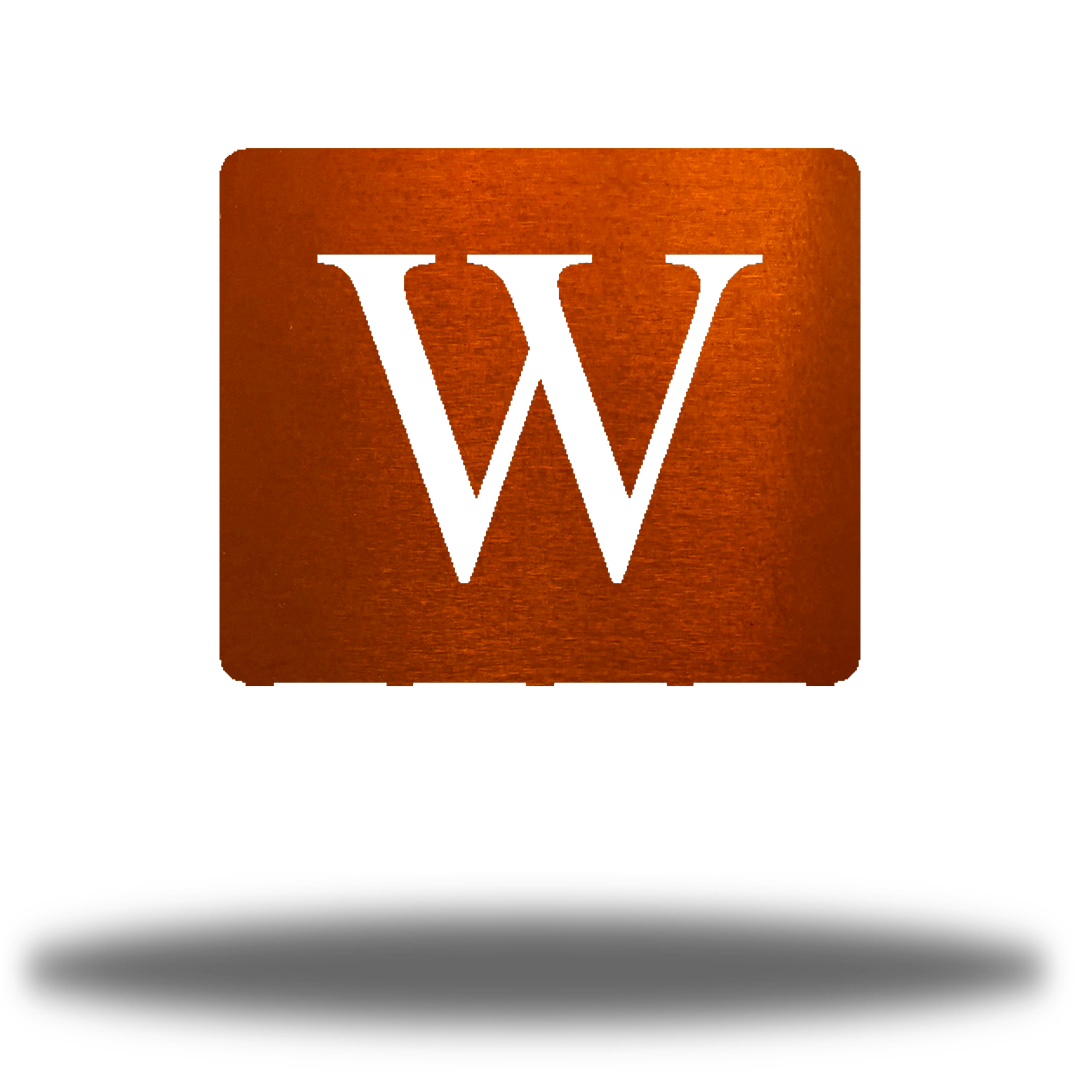 Riverside Designs-Initial Napkin Holder-Metal Wall Art Décor