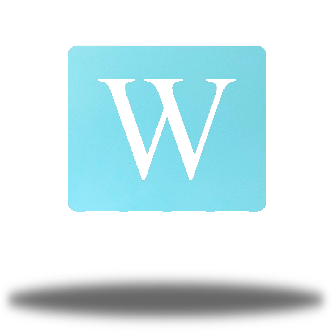 Riverside Designs-Initial Napkin Holder-Metal Wall Art Décor