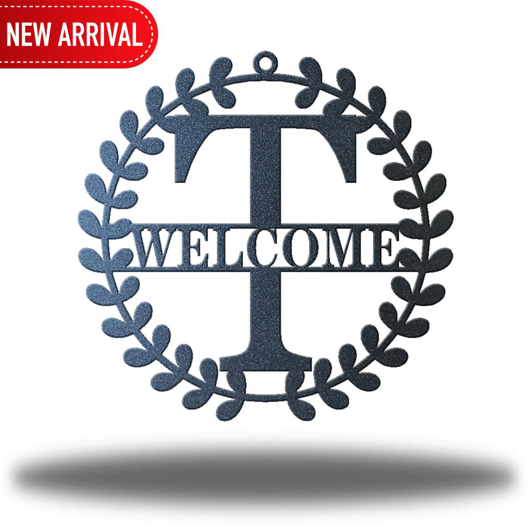 Initial Welcome Sign