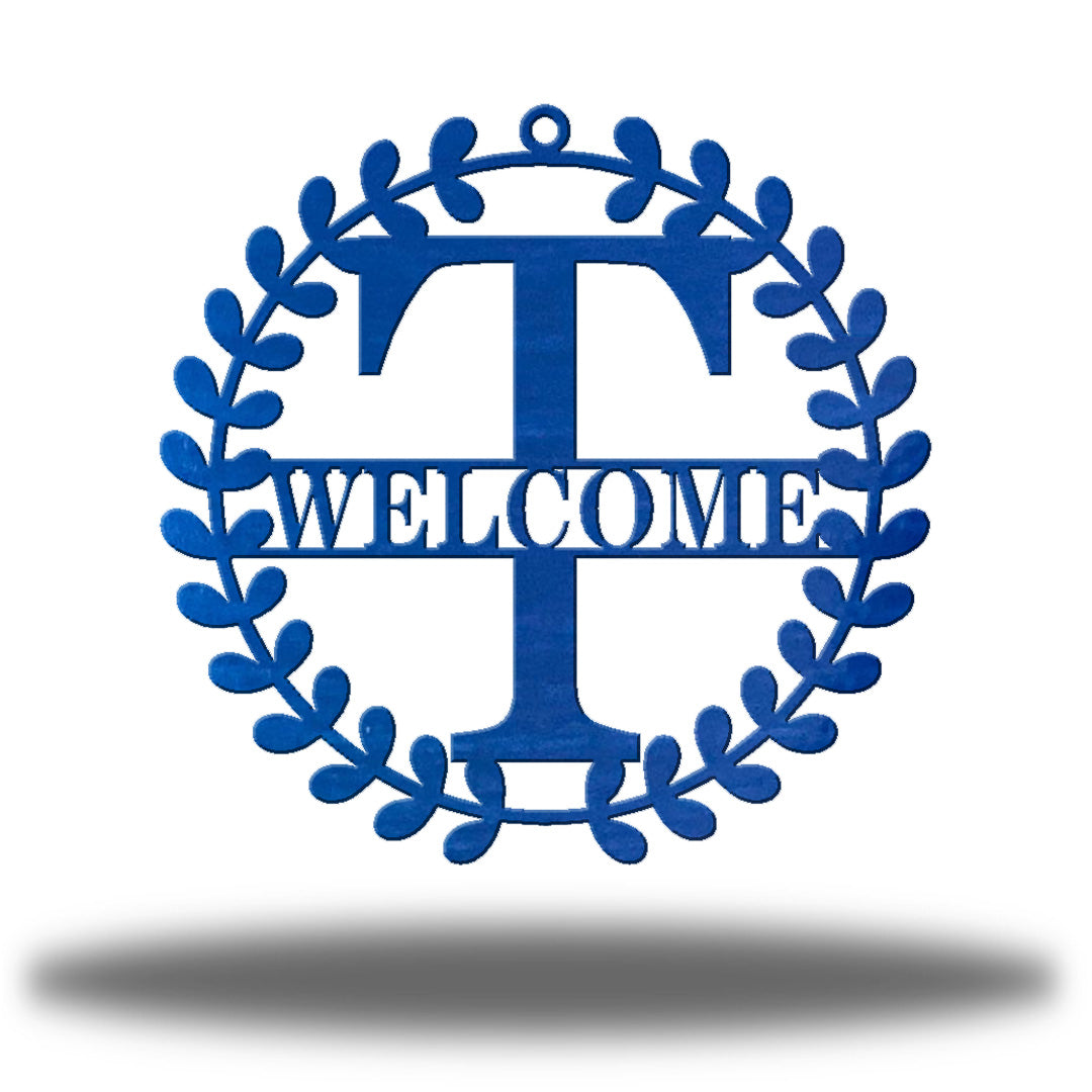 Initial Welcome Sign