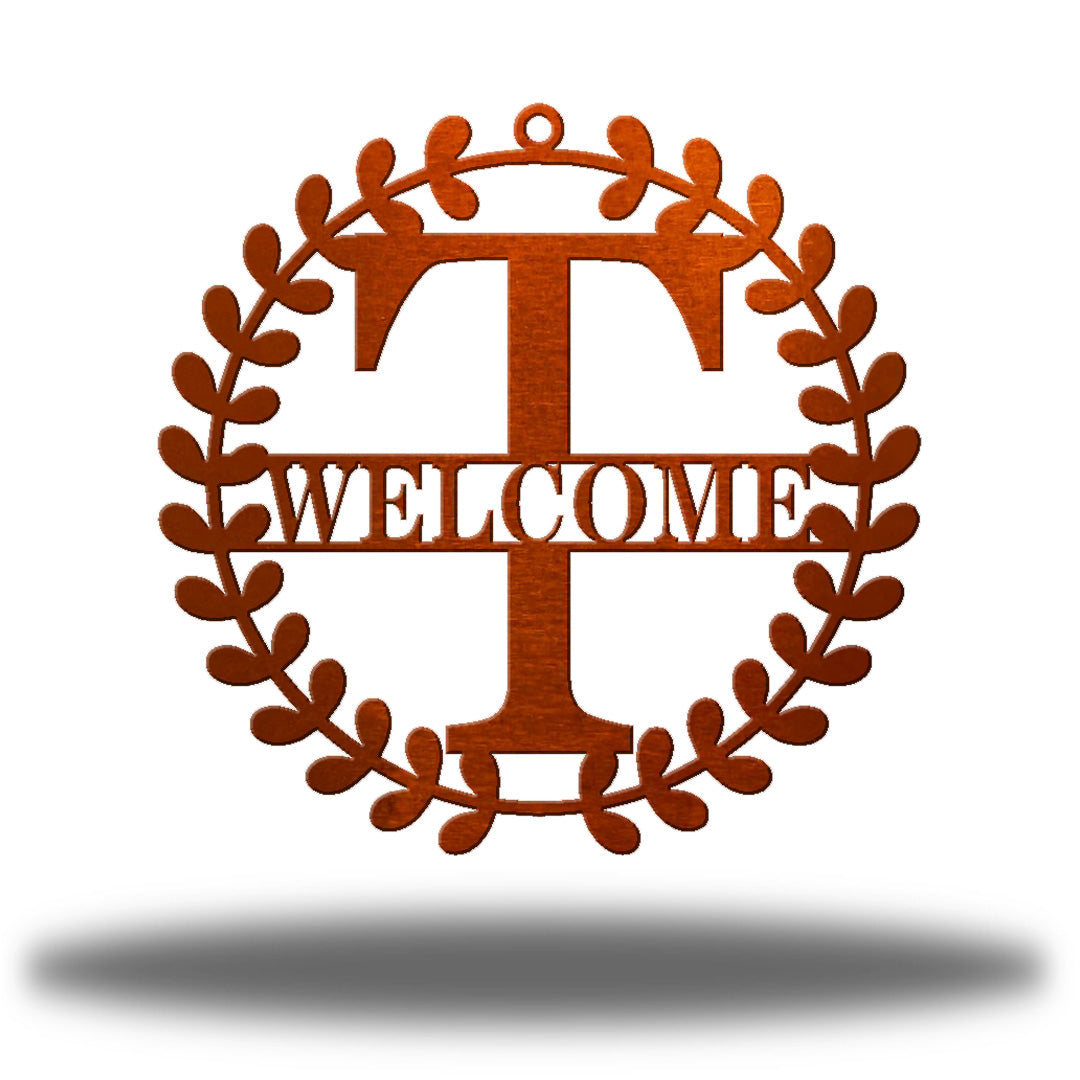 Initial Welcome Sign