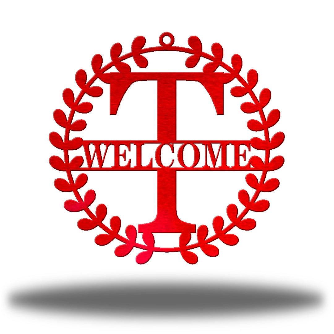 Initial Welcome Sign