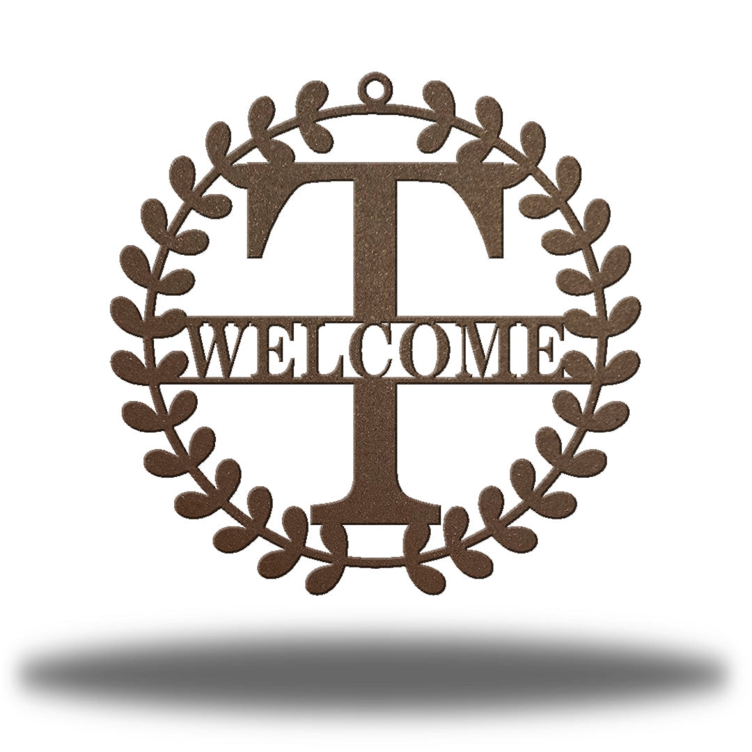 Initial Welcome Sign