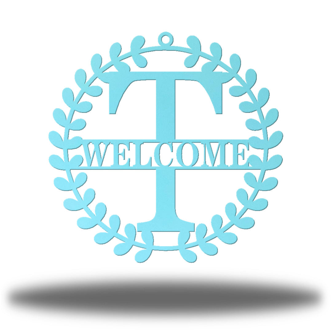 Initial Welcome Sign