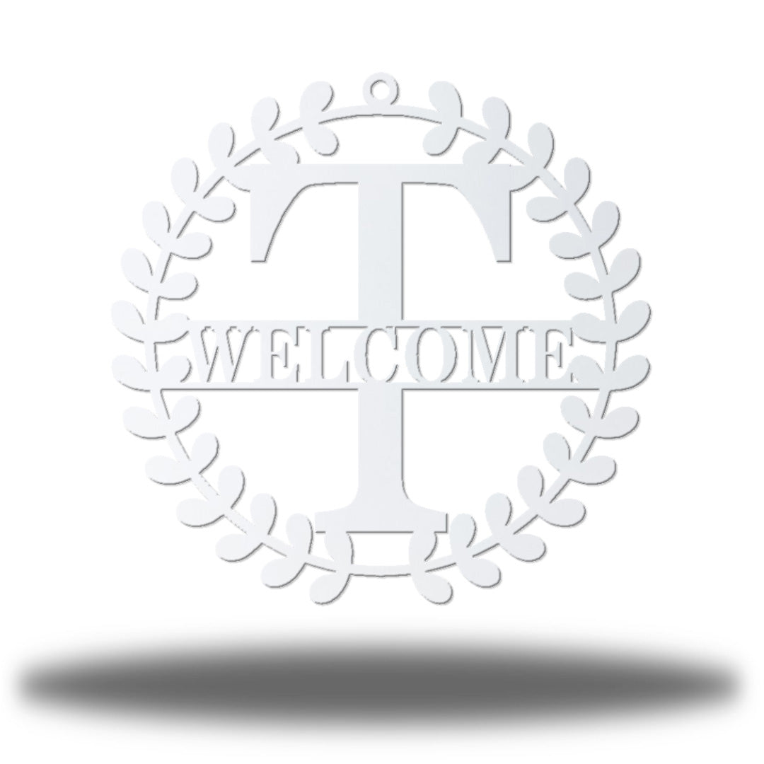 Initial Welcome Sign