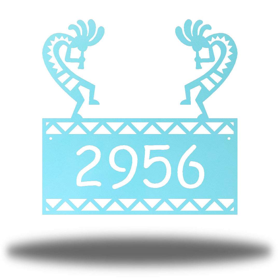Riverside Designs-Kokopelli Address Sign-Metal Wall Art Décor