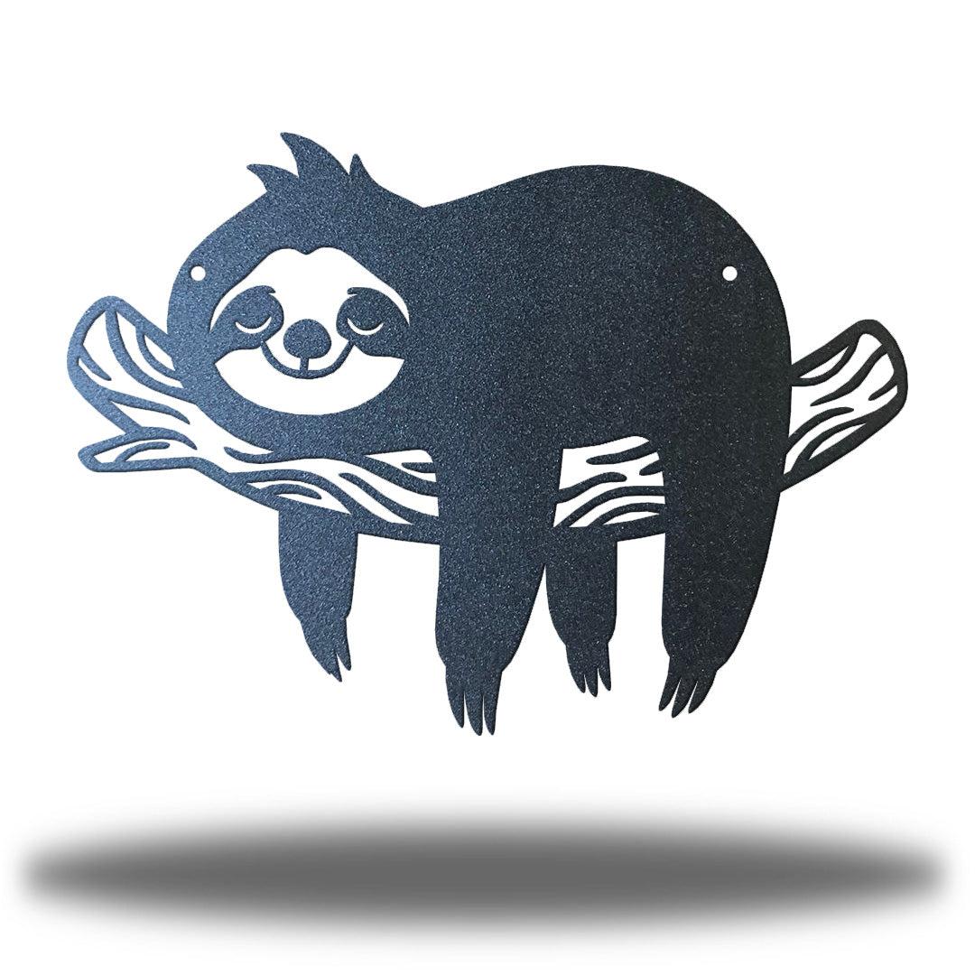 Riverside Designs-Lazy Sloth-Metal Wall Art Décor