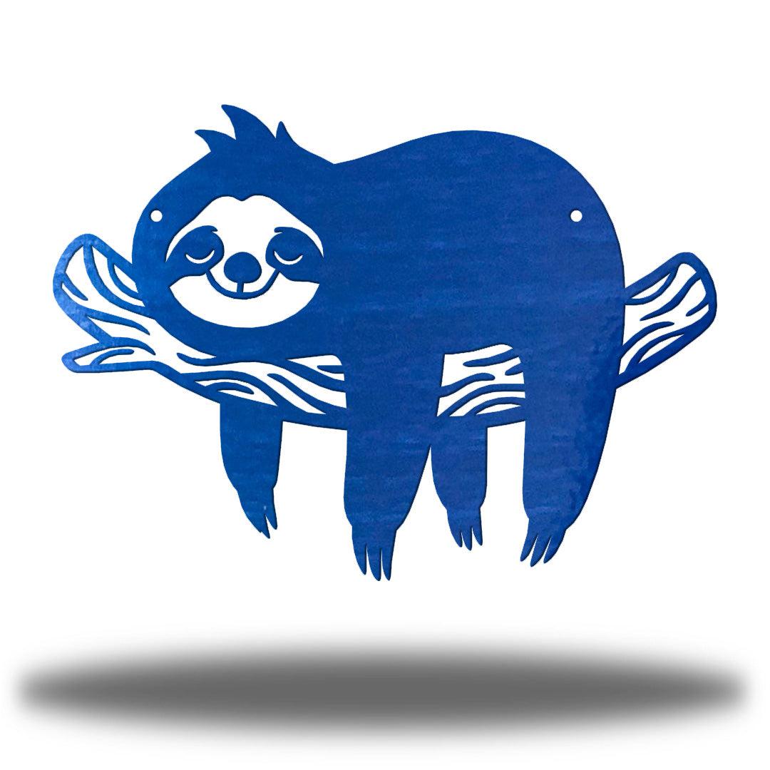 Riverside Designs-Lazy Sloth-Metal Wall Art Décor