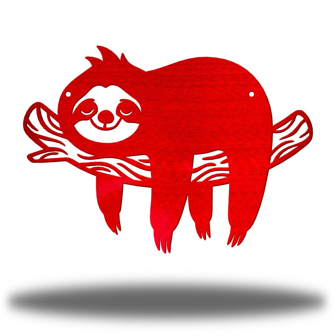 Riverside Designs-Lazy Sloth-Metal Wall Art Décor