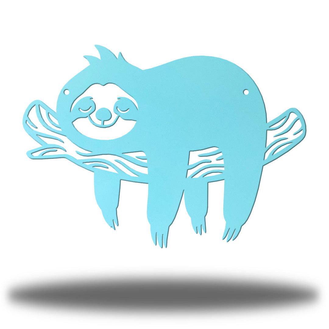 Riverside Designs-Lazy Sloth-Metal Wall Art Décor