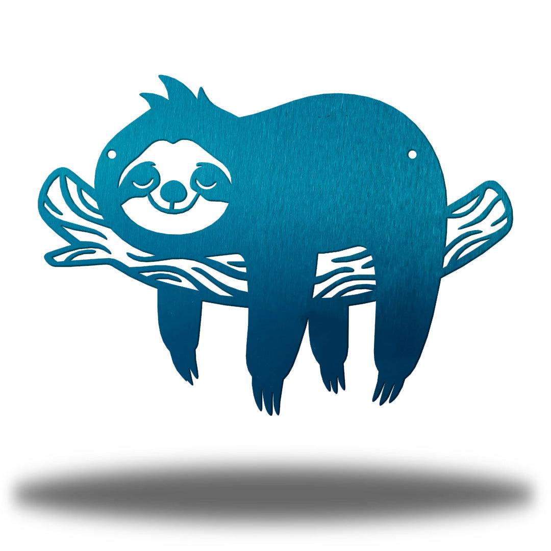 Riverside Designs-Lazy Sloth-Metal Wall Art Décor