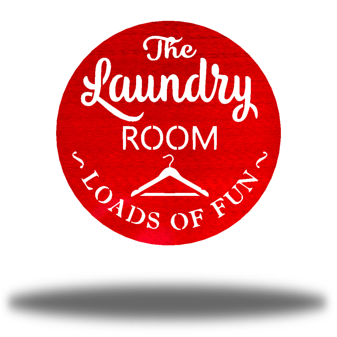 Riverside Designs-Loads of Fun Laundry Sign-Metal Wall Art Décor
