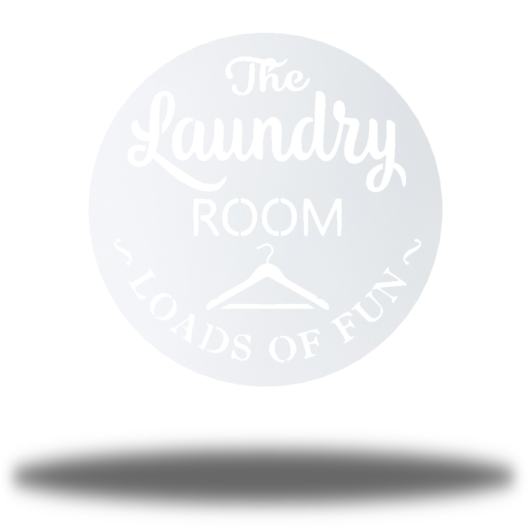 Riverside Designs-Loads of Fun Laundry Sign-Metal Wall Art Décor