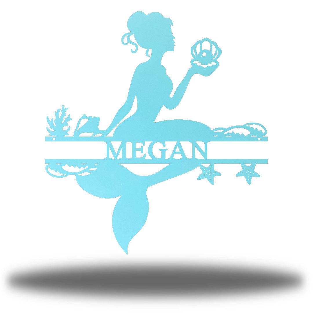 Riverside Designs-Mermaid Monogram-Metal Wall Art Décor