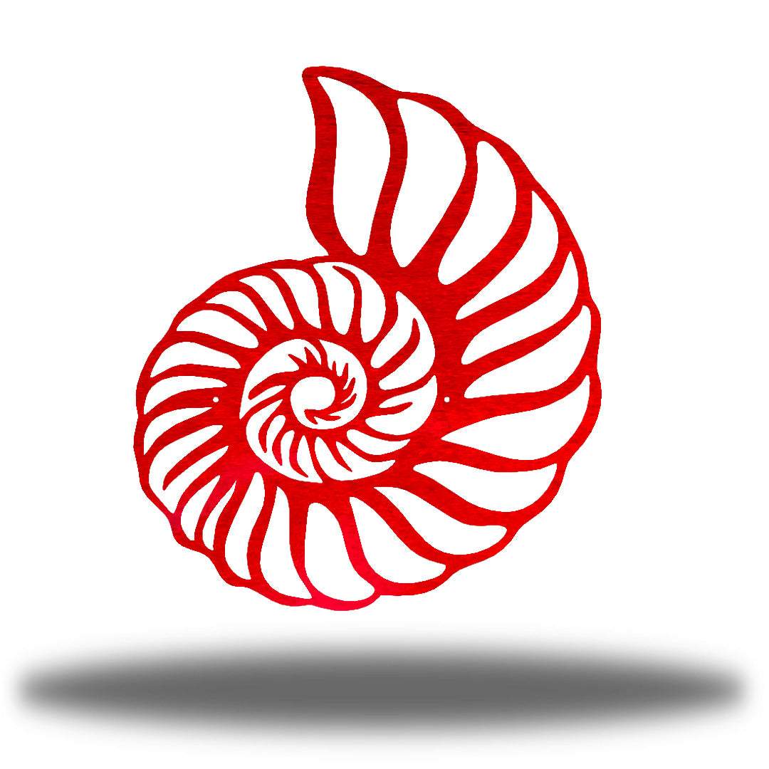 Riverside Designs-Nautilus Shell-Metal Wall Art Décor