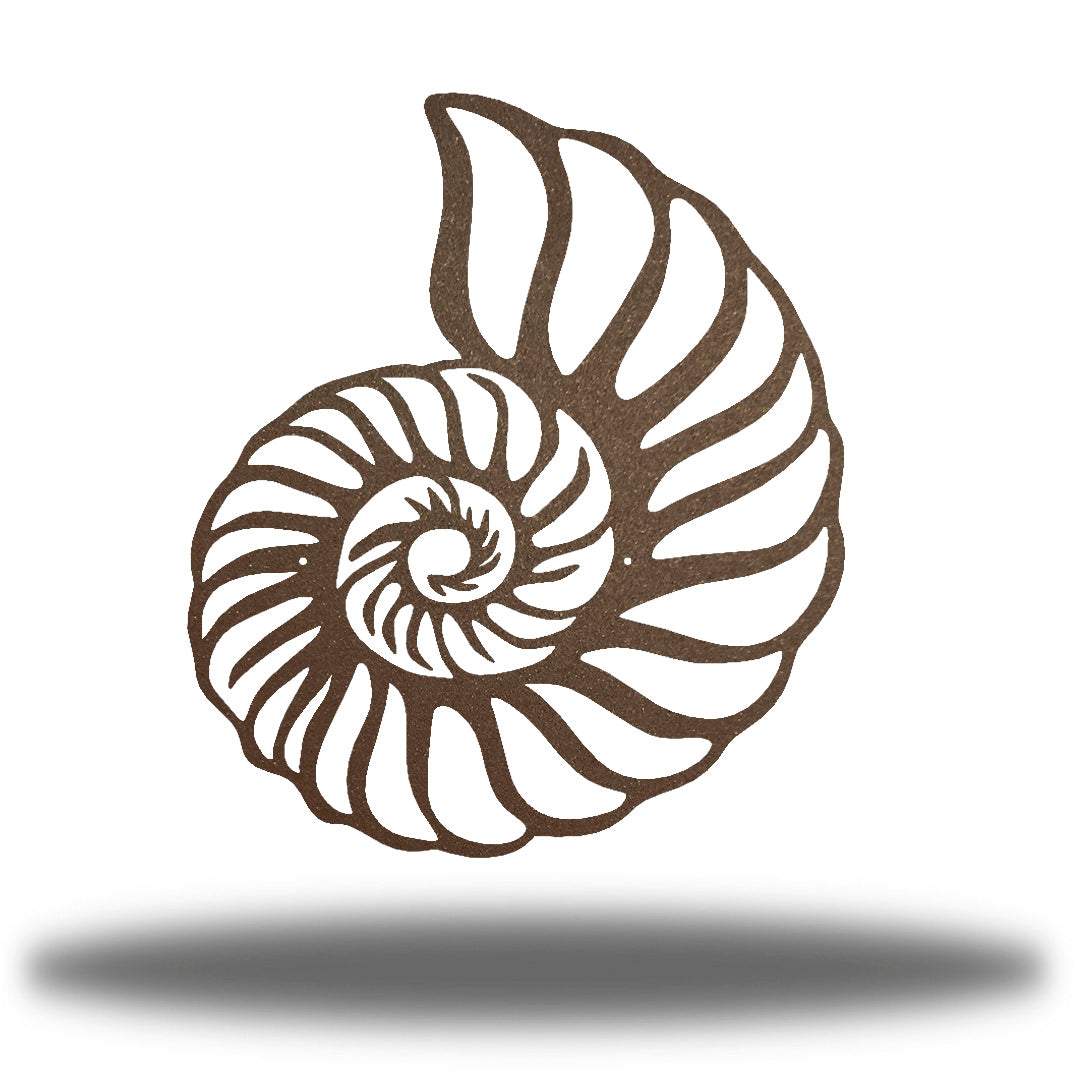 Riverside Designs-Nautilus Shell-Metal Wall Art Décor