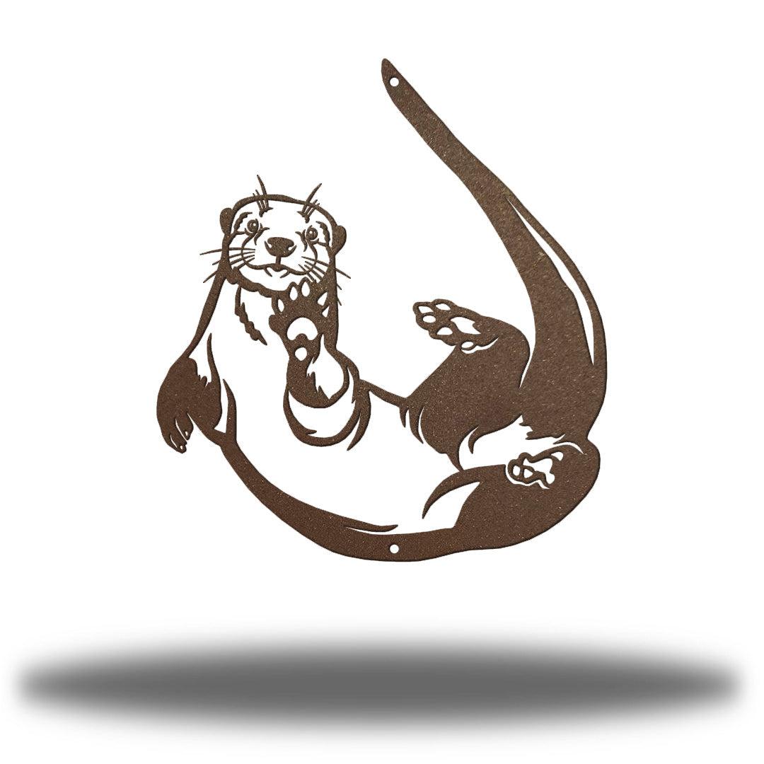 Riverside Designs-Otter-Metal Wall Art Décor