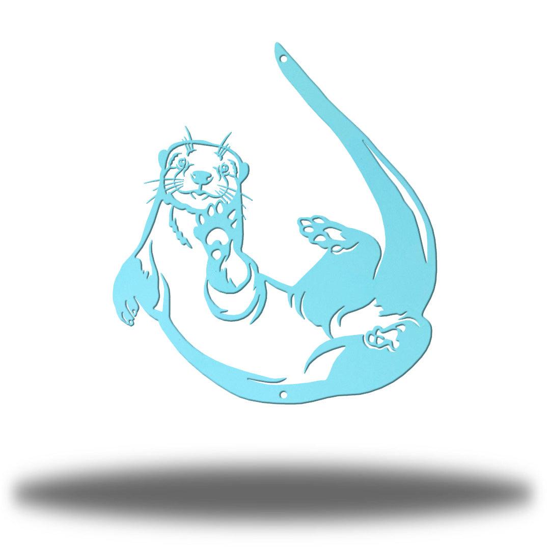 Riverside Designs-Otter-Metal Wall Art Décor