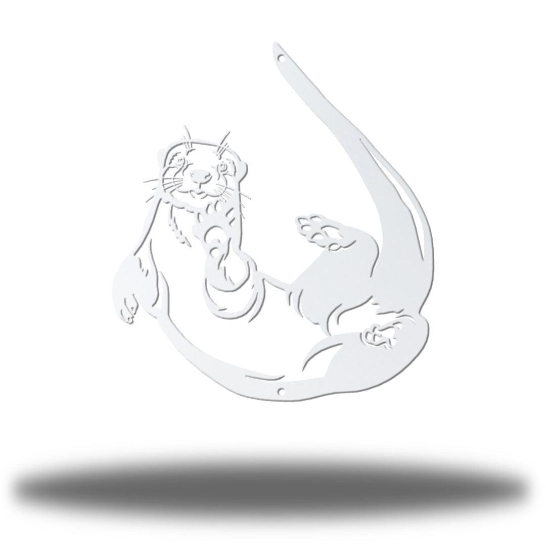 Riverside Designs-Otter-Metal Wall Art Décor