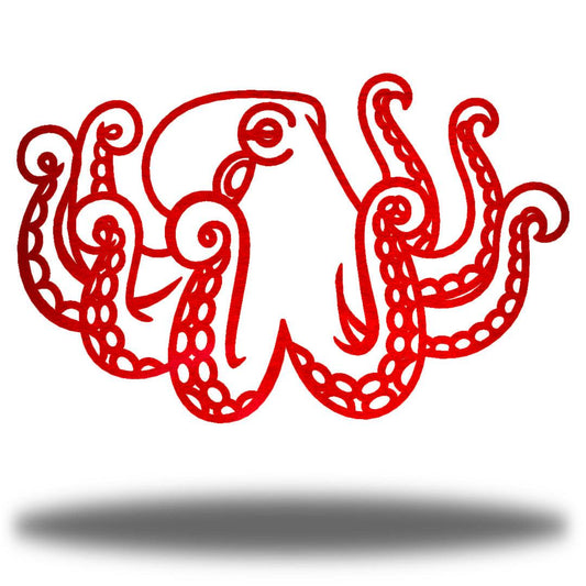 Riverside Designs-Pacific Octopus-Metal Wall Art Décor