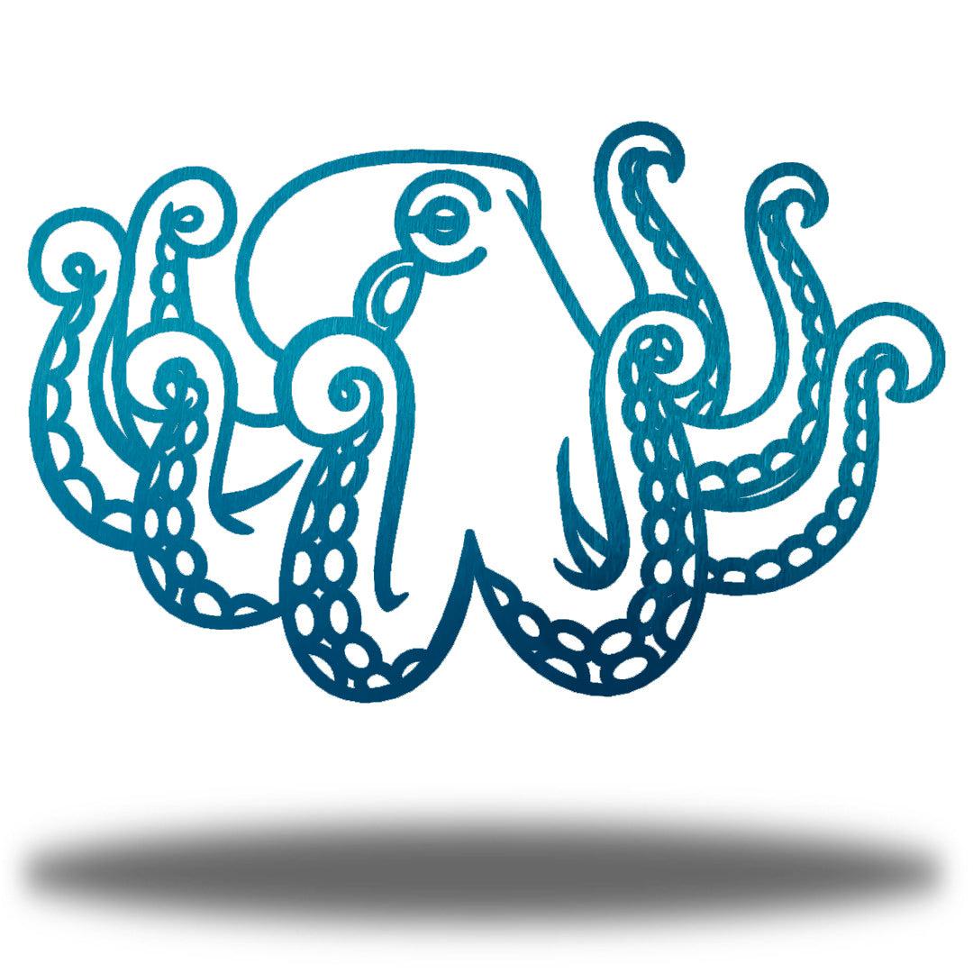 Riverside Designs-Pacific Octopus-Metal Wall Art Décor