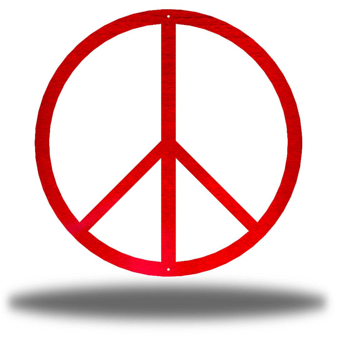 Riverside Designs-Peace Sign (CLEARANCE)-Metal Wall Art Décor