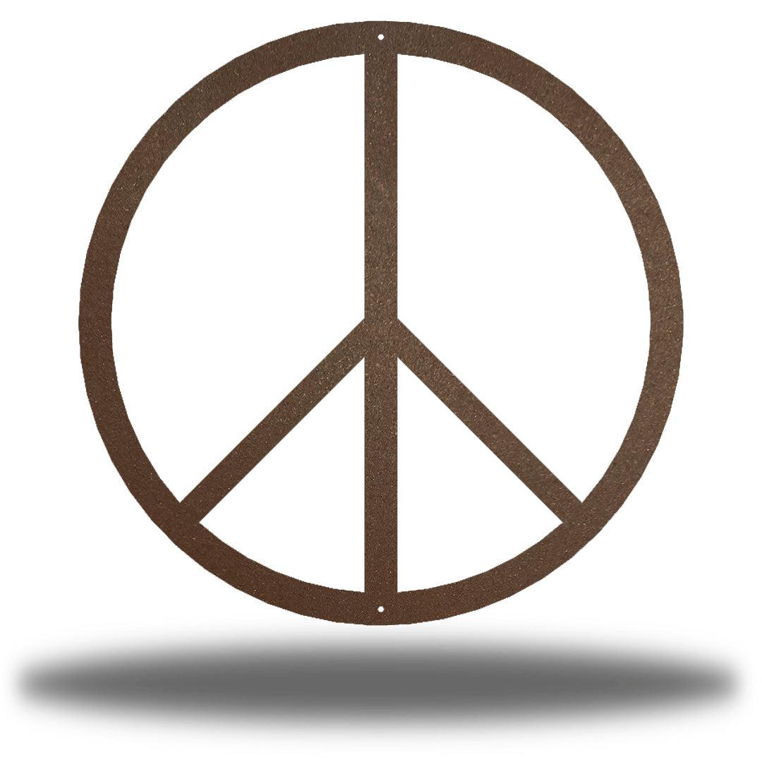 Riverside Designs-Peace Sign (CLEARANCE)-Metal Wall Art Décor