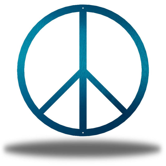 Riverside Designs-Peace Sign (CLEARANCE)-Metal Wall Art Décor